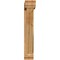 Ekena Millwork Traditional Traditional Rough Sawn Bracket w/ Offset Brace, Western Red Cedar, 6"W x 32"D x 36"H BKT0604X32X36TRA01RWR - alternate 2